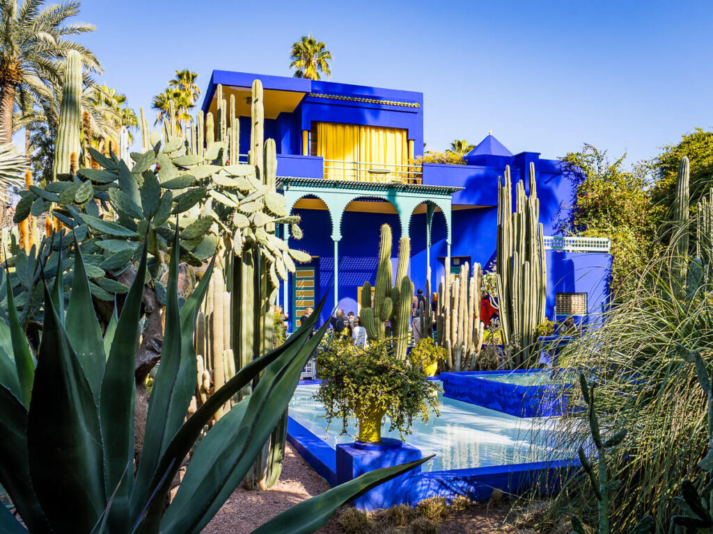 Majorelle Garden Marrakech - 8 places to visit in Marrakech