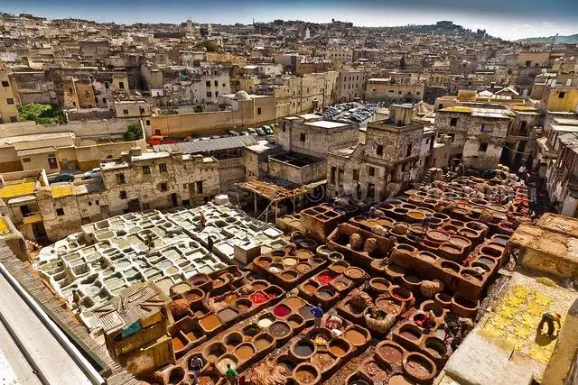 Chouara Tannery, Fez, Morocco