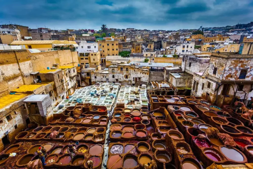 Medina of Fez Morocco - Fez tanneries