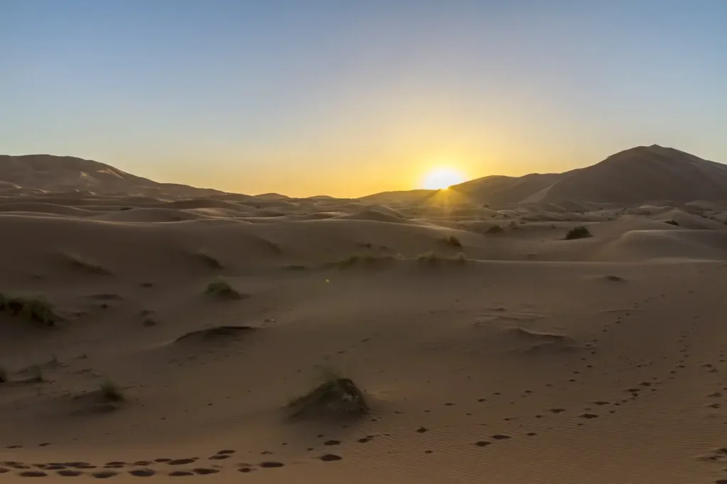 Merzouga sunrise - Merzouga desert experience