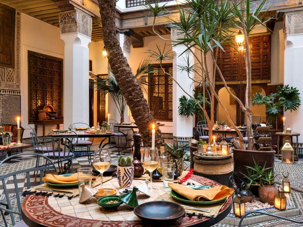 Moroccan riad