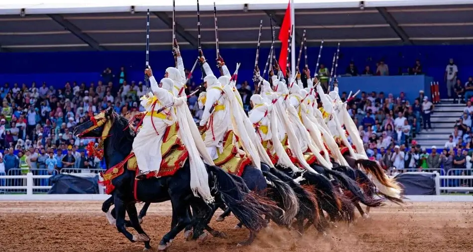 Tbourida: Morocco's ancestral equestrian show - Tbourida parade