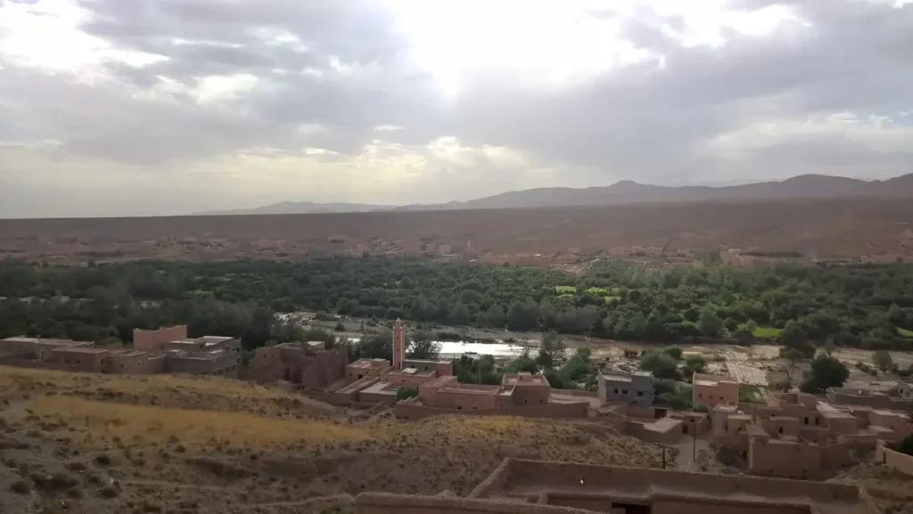 Region of Draa Tafilalet in Morocco