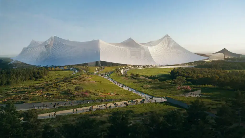 FIFA World Cup 2030 - Grand Stade Hassan II stadium Morocco